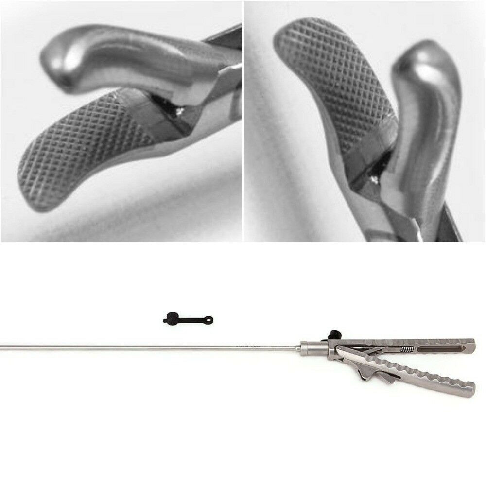 Needle Holder Driver V Type Curved Jaw TC Laparoscopy Laparoscopic Instruments
