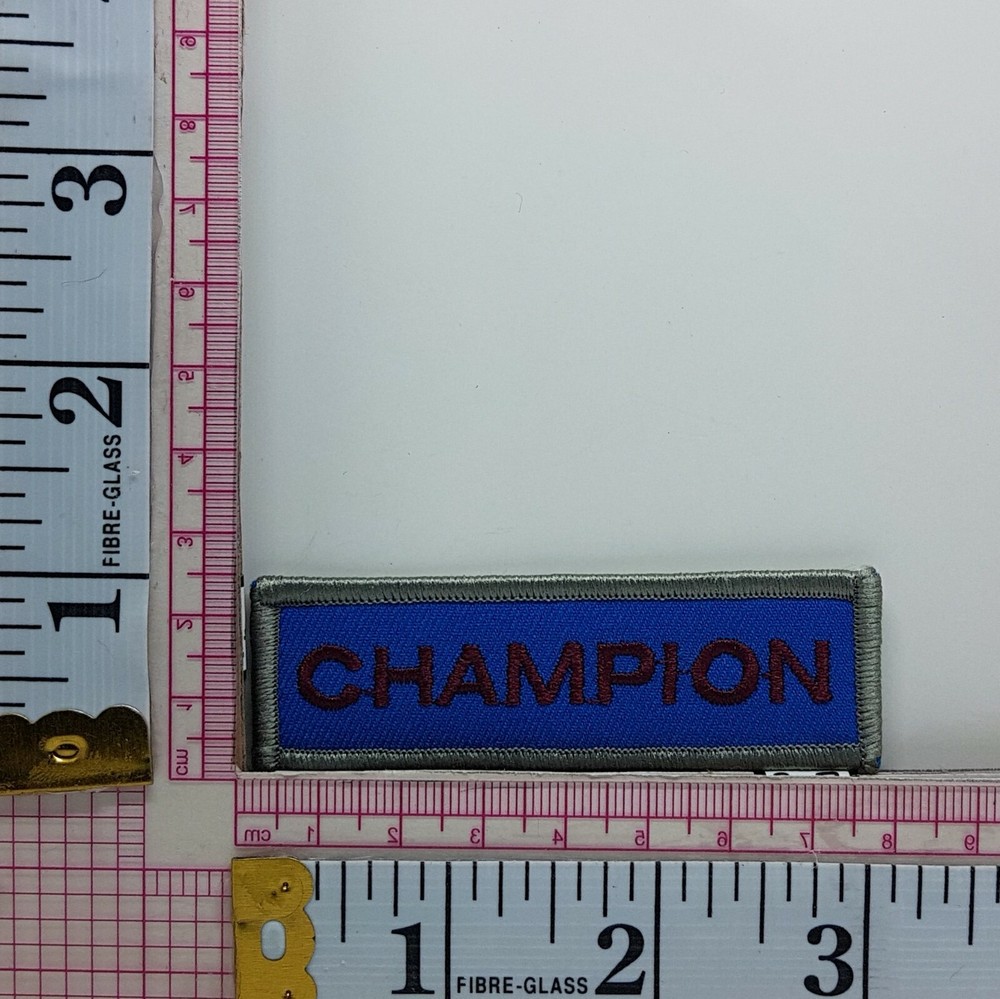 CHAMPION Jacket Vest Patch Badge Crest