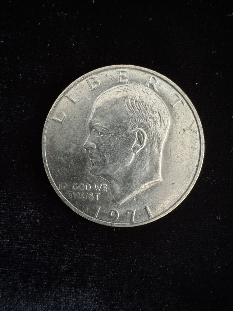 1971 D Eisenhower one dollar coin Rare