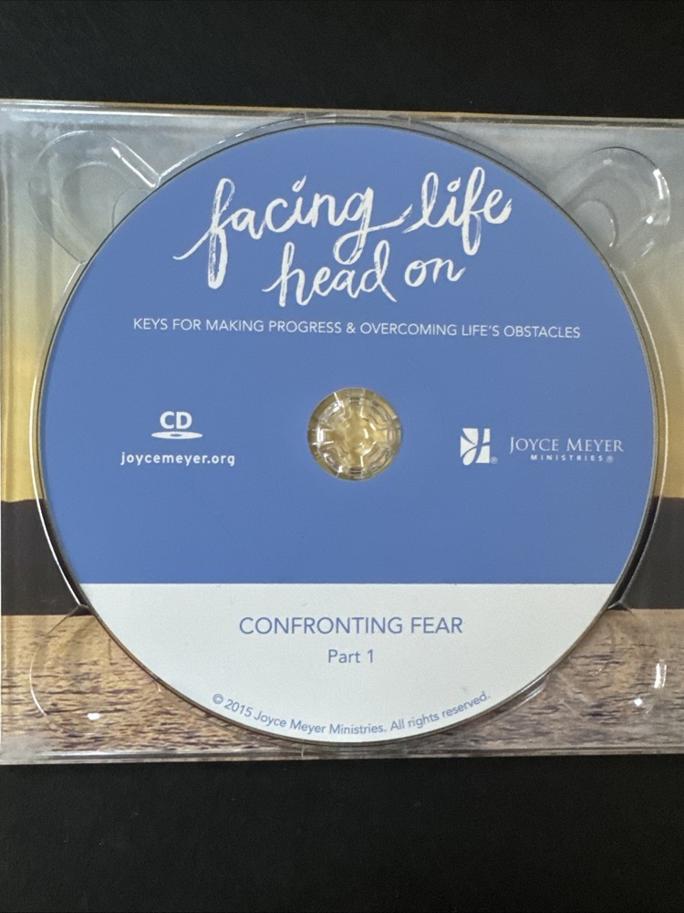 Joyce Meyer CDs Facing Life Head On Keys for Making Progress & Overcoming