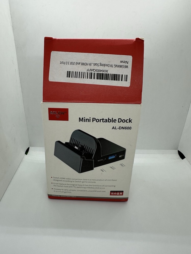 Mini Portable Dock Al-dn600 Switch Docking Station for Nintendo Switch