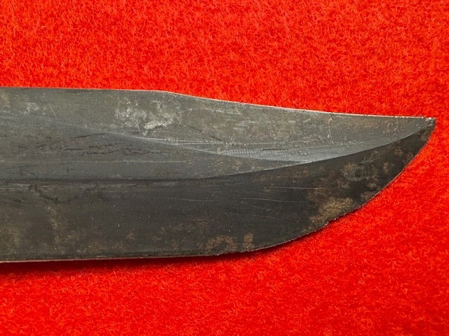 CAMILLUS USN WW2 MK 2 FIGHTING KNIFE IN BM CO SHEATH (760)