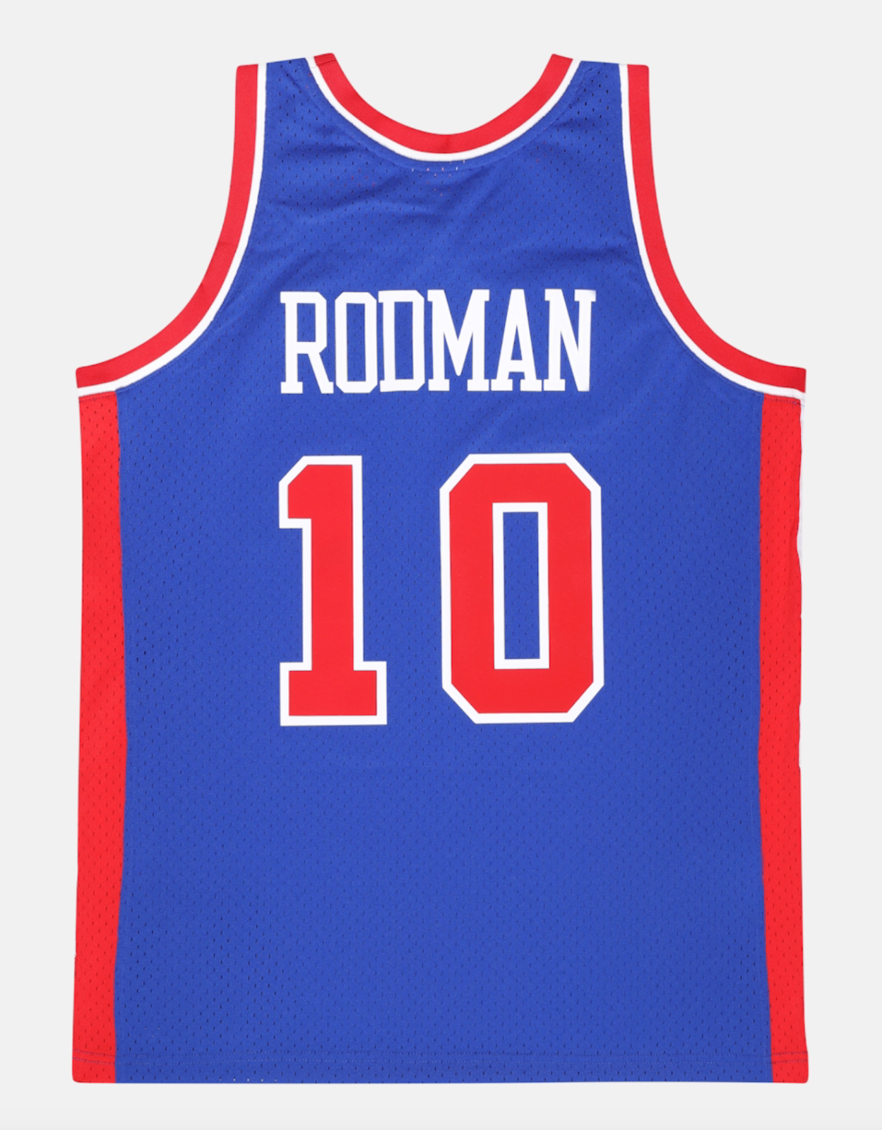 100% Authentic Dennis Rodman Detroit Pistons Road Swingman Jersey Throwback