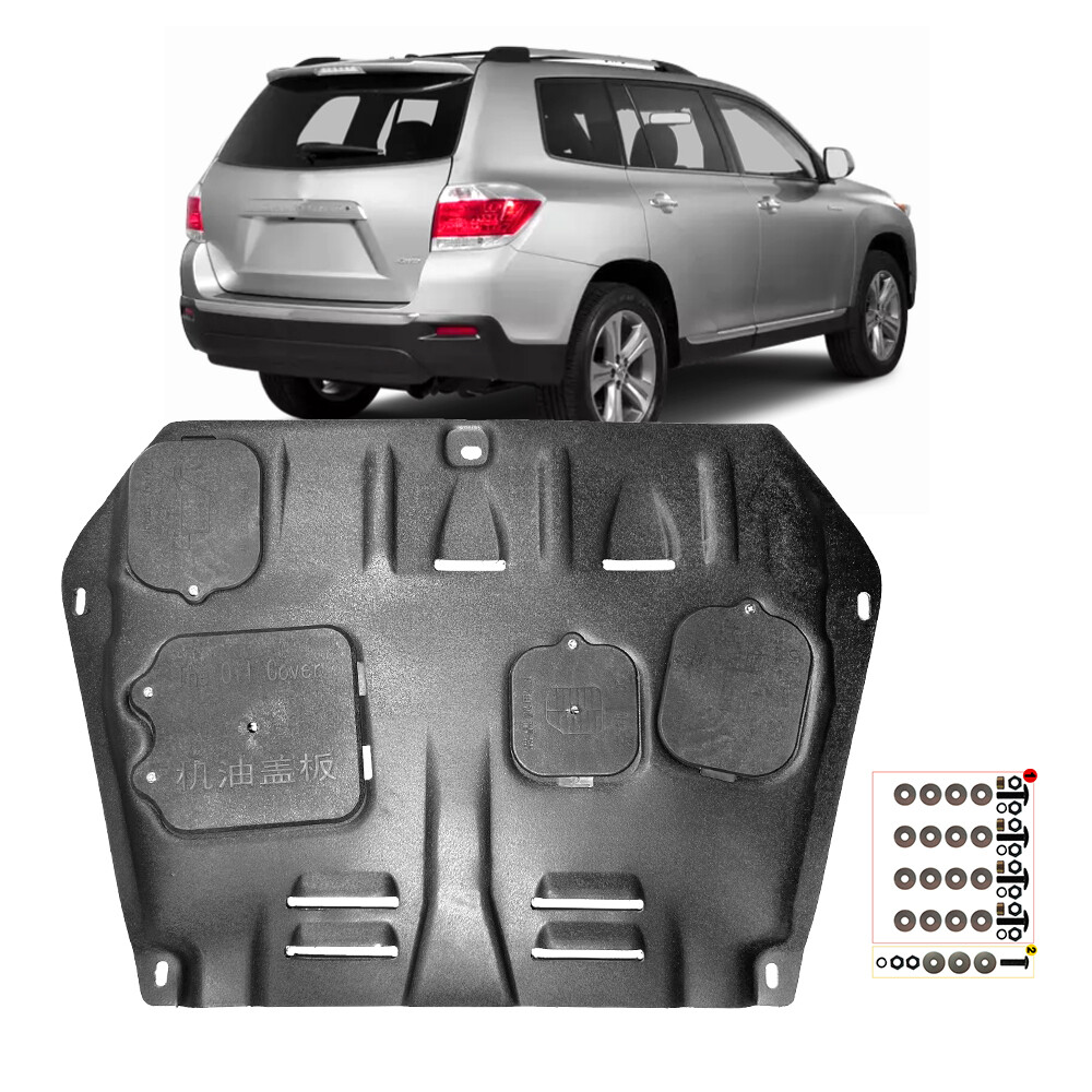 For Toyota Highlander 2010-2012 Under Engine Splash Guard Front Engine Mud Flaps