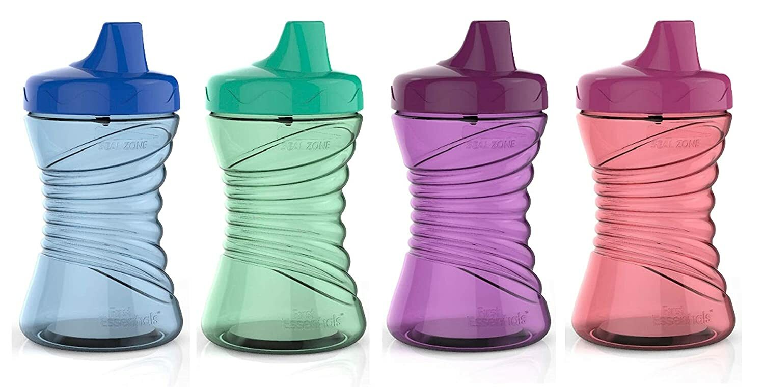 NUK Gerber Graduates Fun Grips Hard Spout Sippy Cups-Pack of 2