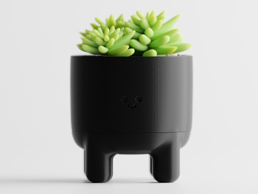 Smooth Planter Melo ---------Black