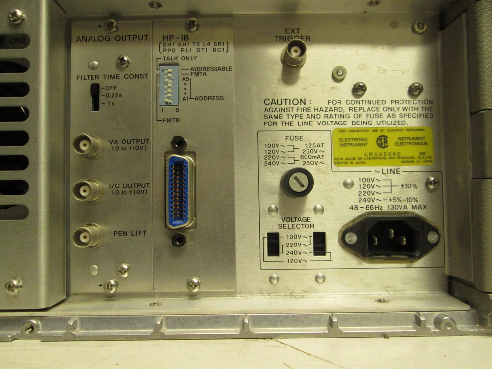 HP4140B picoAmper Meter with DC Voltage Source TESTED! +/-100VDC GPIB interface