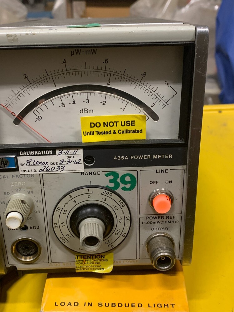 HP 435A Power Meter