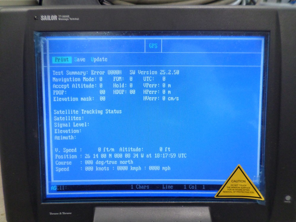 Sailor H2095C GMDSS Transceiver - Tested