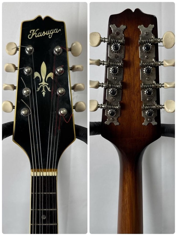 B177 KASUGA Kasuga Instruments Flat Mandolin with Hard Case