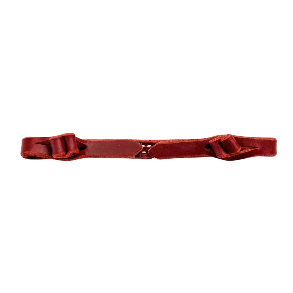 AJ Tack Latigo Leather 2 Button Curb