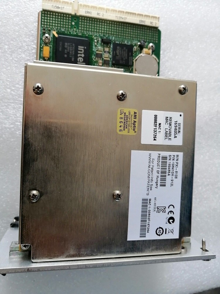 National Instruments NI PXI-8108 Embedded Controller 2.53GHz Dual-Core Processor