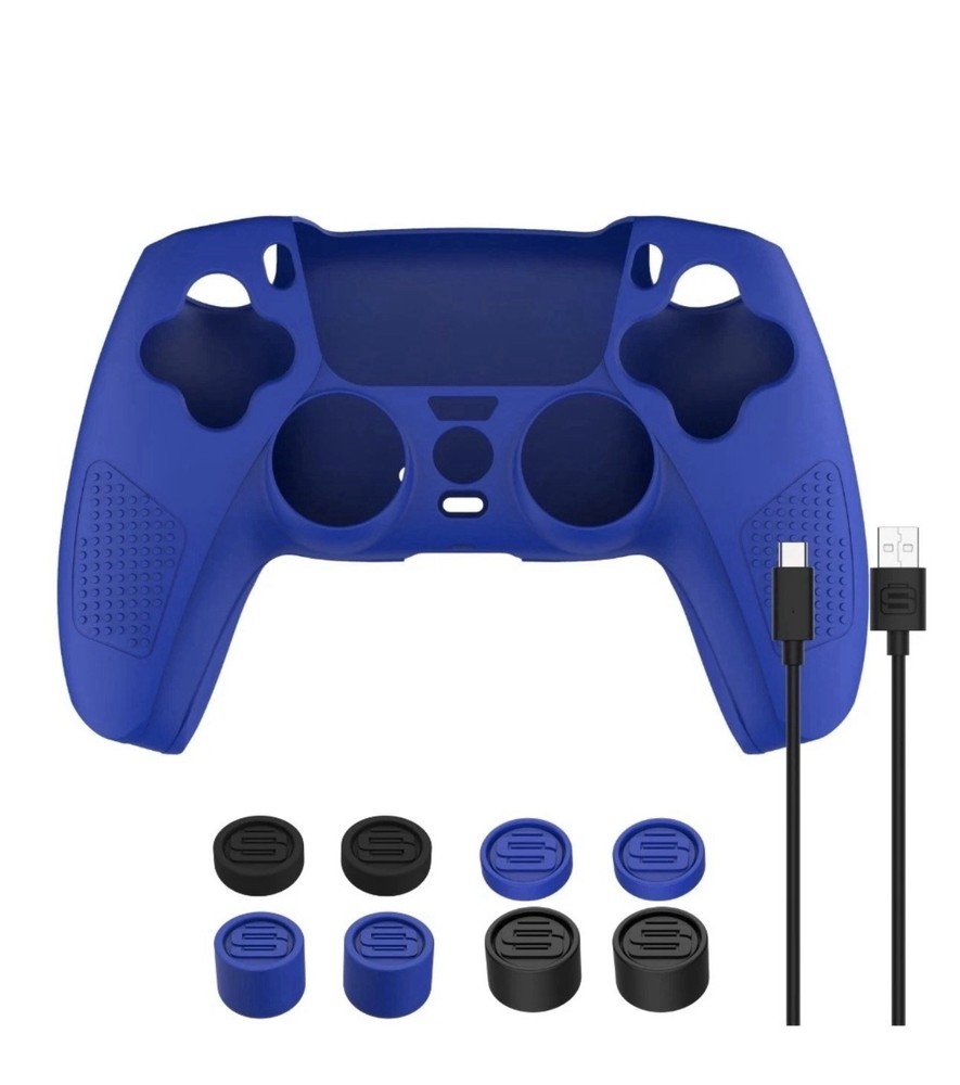 SURGE GAMING [ Starter Pack ] 11-Piece Complete Controller Accessory Kit (PS5)