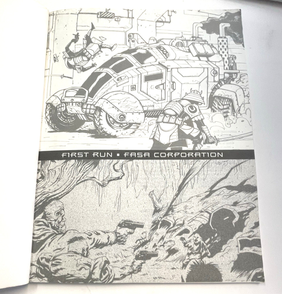 🔥Shadowrun First Run 7329 RPG