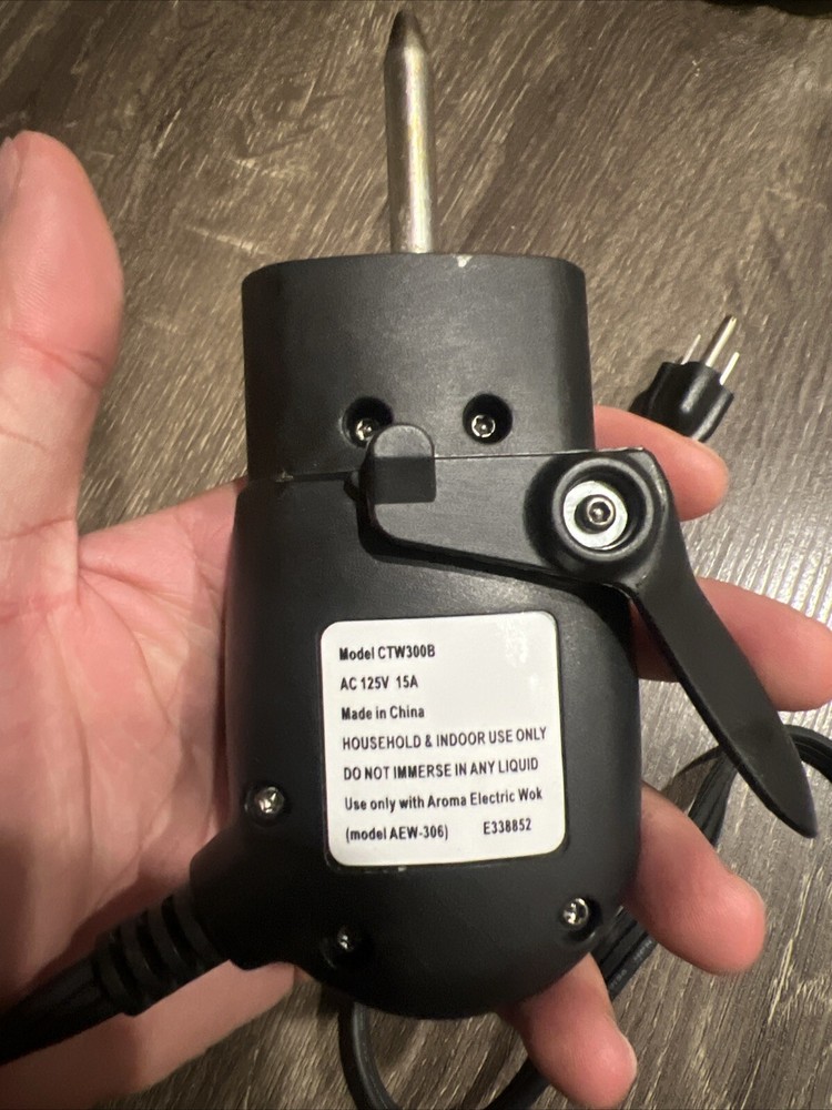 Aroma Model CTW300B Temperature Control (Model AEW-306 E338852