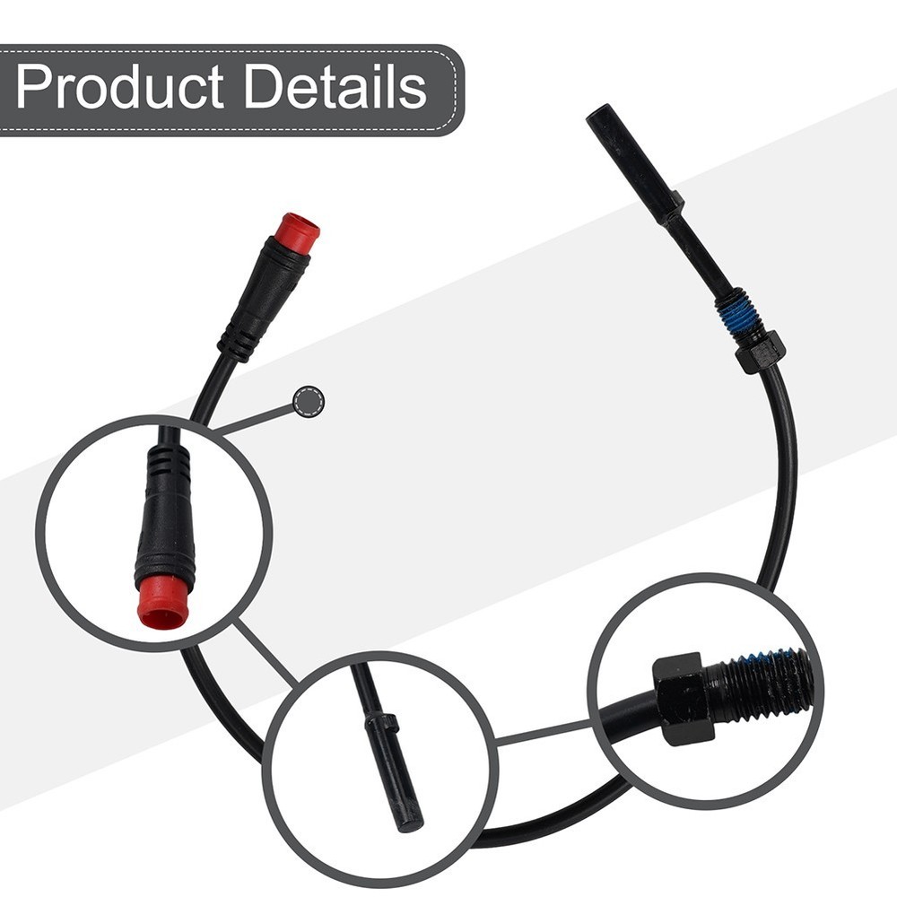 2PIN Sensor Ebike Brake Sensor 150cm Long Cable Black Easy Installation New