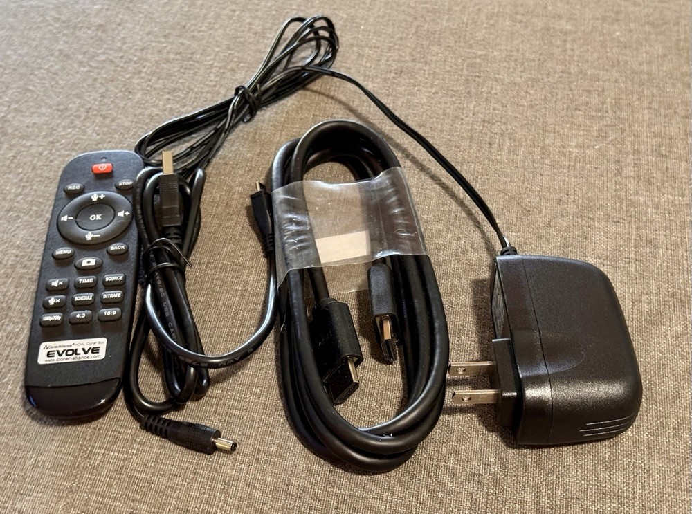 ClonerAlliance Evolve HDMI Cloner Streaming 1080p, USB Storage, Remote, Cables