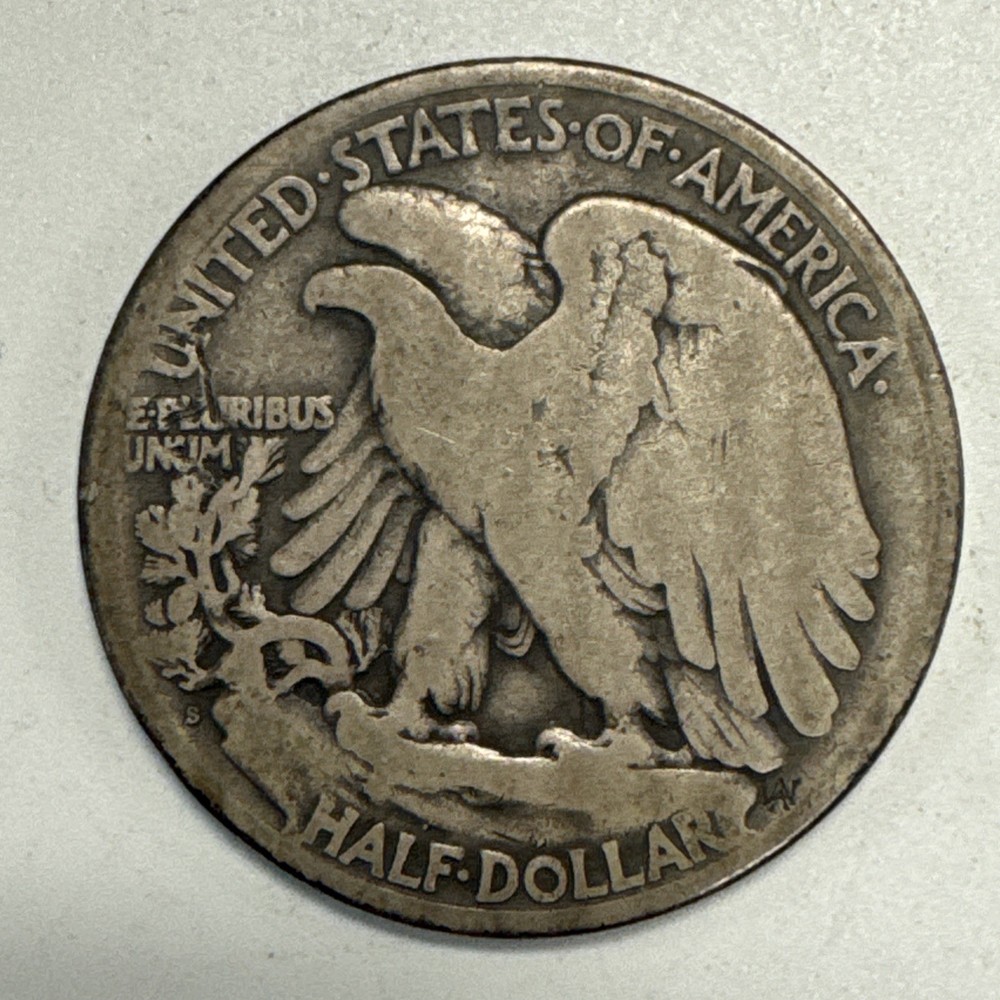 1921-S Walking Liberty Half Dollar G.