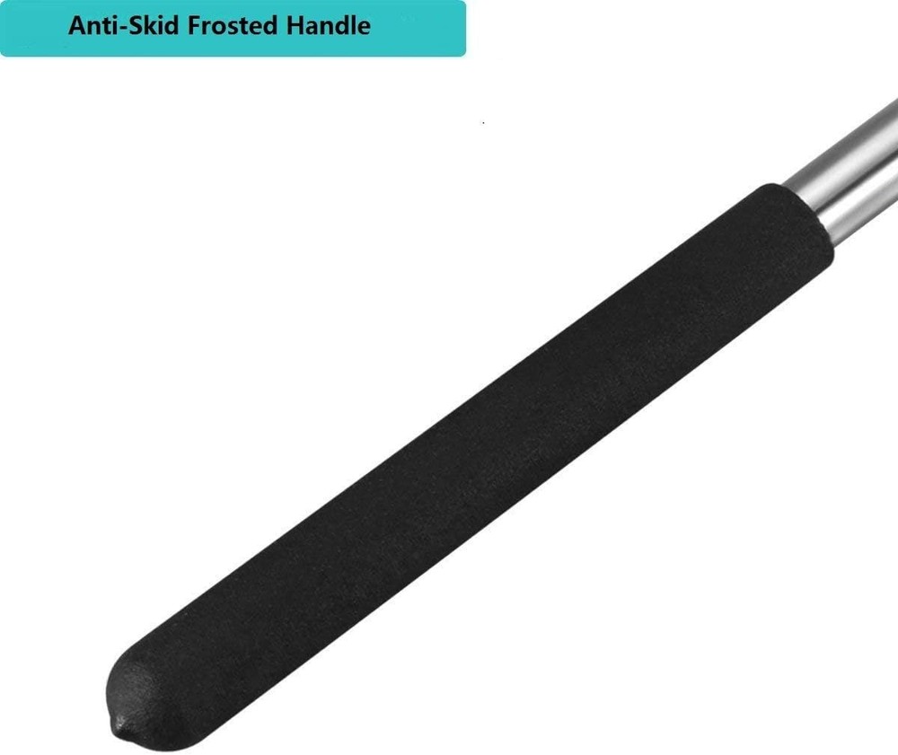 Lightweight 39-Inch Telescopic Pointer with Soft Felt Tip for Easy Teaching