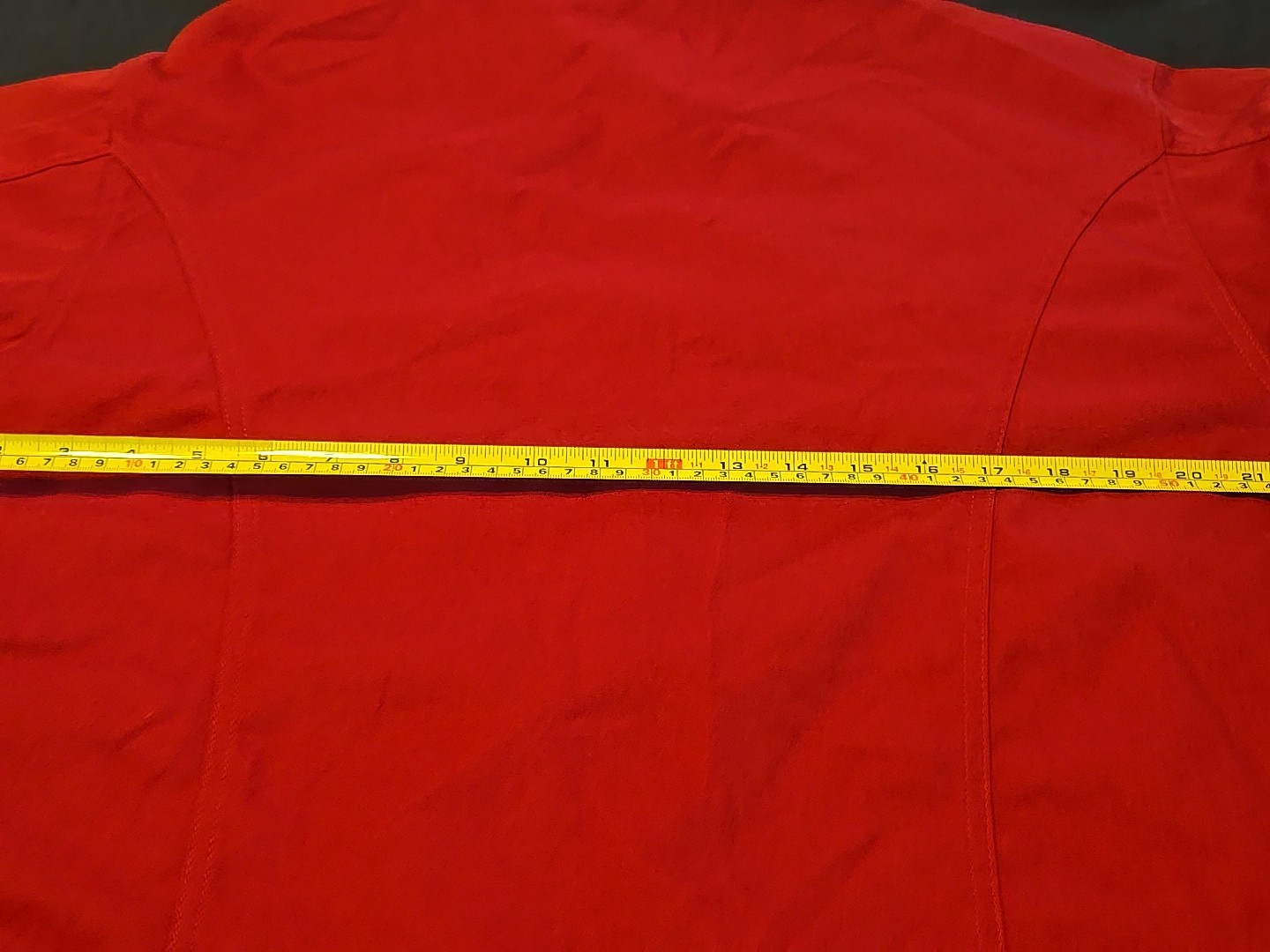 MERCER CULINARY Red Chef Jacket Coat Asian Dragon Cook Med RN# 142955 Used