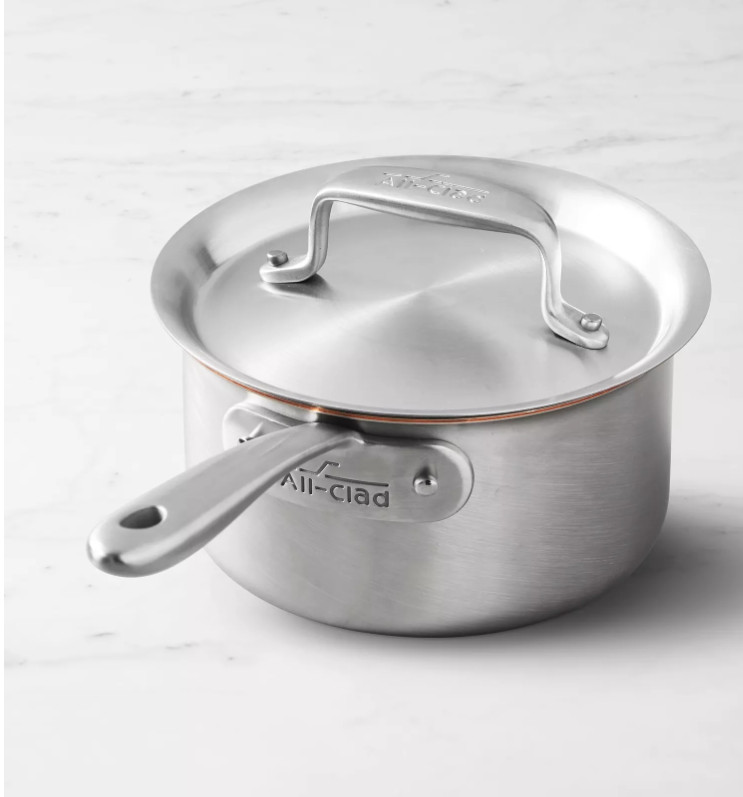 All-Clad Collective Copper core 3-qt Saucepan with Lid