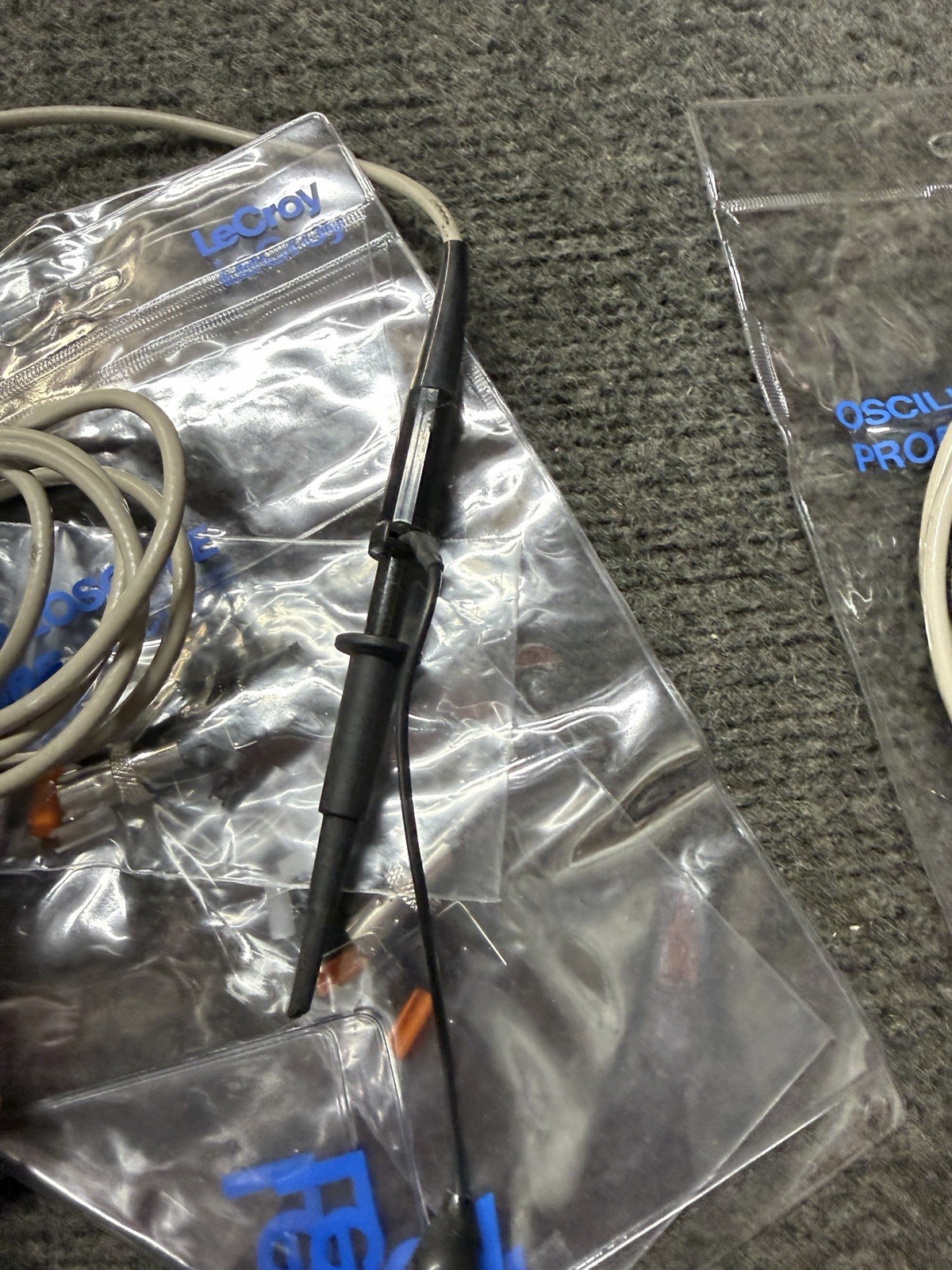 6 Lecroy Oscilloscope Probes (4) PP002, PP005, PP006 & PP092 Adapter