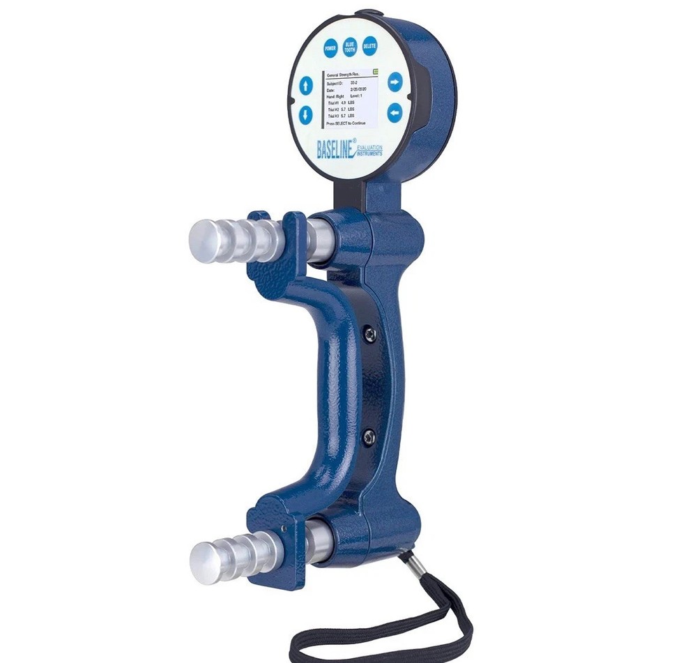 Baseline BIMS Digital 5-Position Hand Dynamometer for Grip Strength Testing