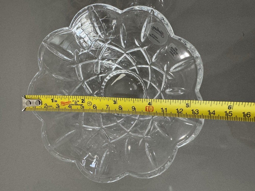 Beautiful GORHAM Glass Serving Candy BOWL