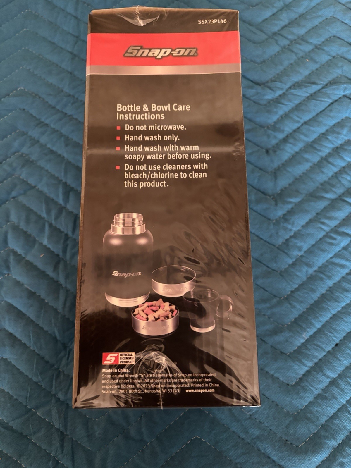 snap-on tools promotional pet bottle water with bowl SSX23P146