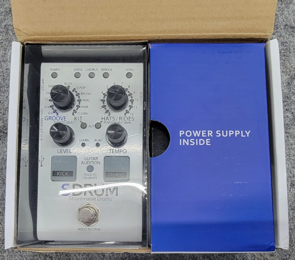 DigiTech SDRUM Drum Machine Effects Synthesizer Pedal
