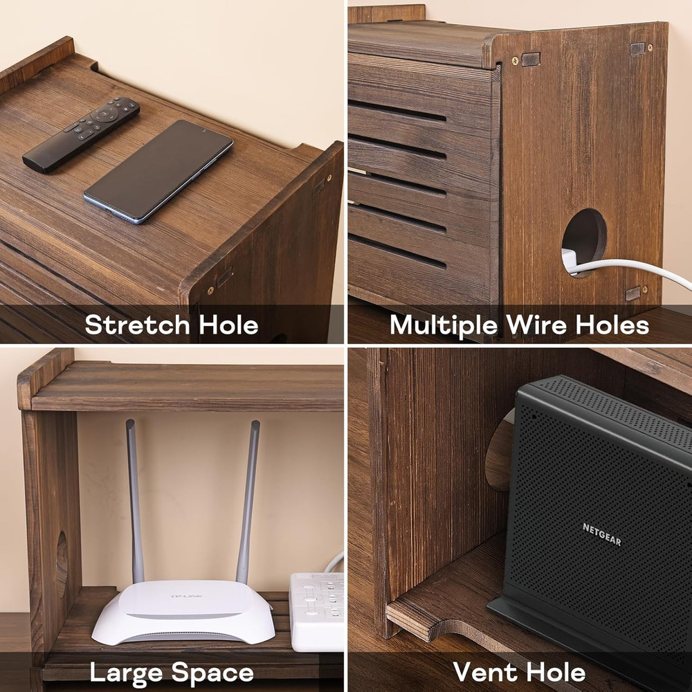 Router Shelf Projector Shelf Projector Stand Router Storage Box Modem Cable Rack