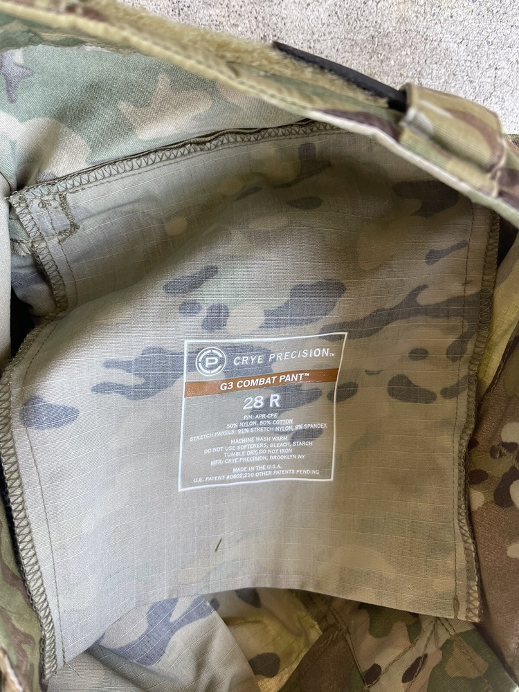 Crye Precision G3 Combat Pants Multicam 28 Regular