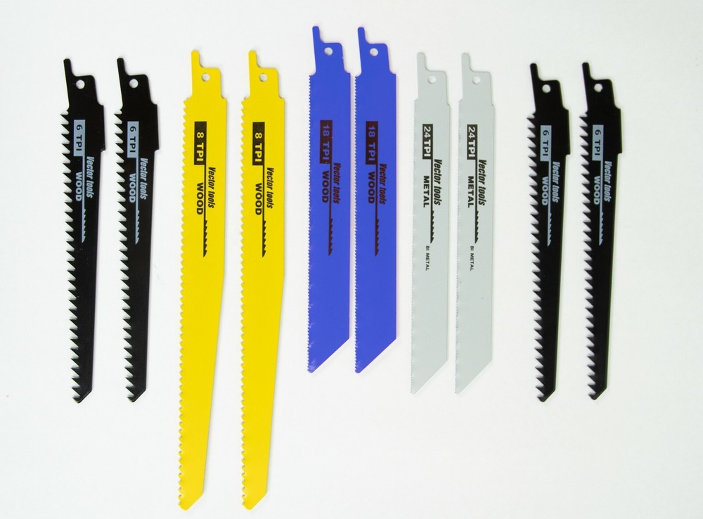 10pc Reciprocating Saw Blade Set NEW!!!