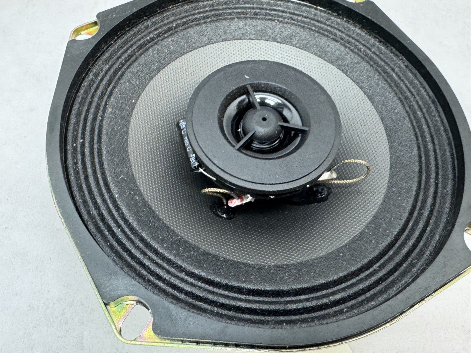 Genuine 97-13 Up Harley Davidson Touring FLH Enhanced Speakers pair with Inserts