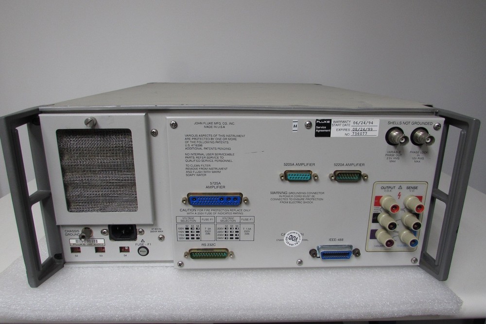 Fluke 5700A/NAF Multifunction Calibrator, Opt 03