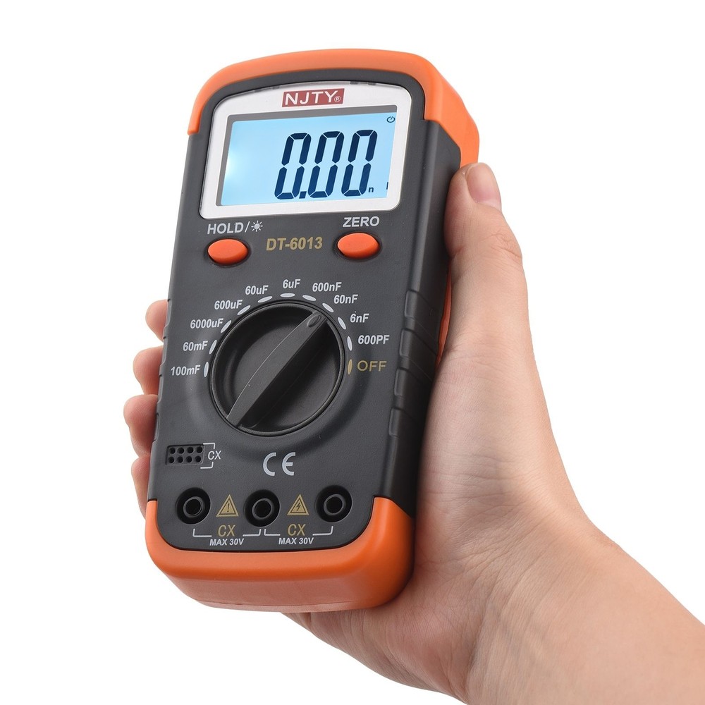 DT6013 Digital Capacitance Meter Capacitance Tester Measuring Capacitor
