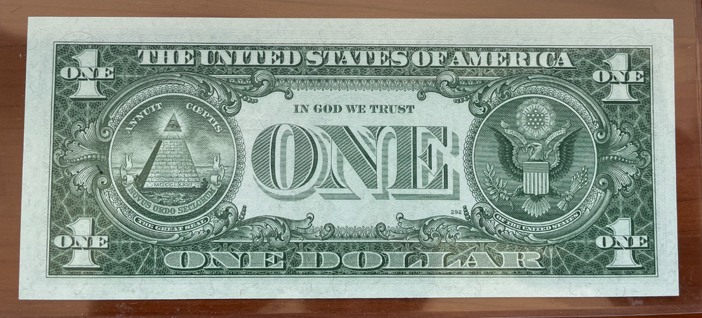 (5) FR 1619 $1 "SILVER CERTIFICATE" STAR NOTE 1957 RAW GEM