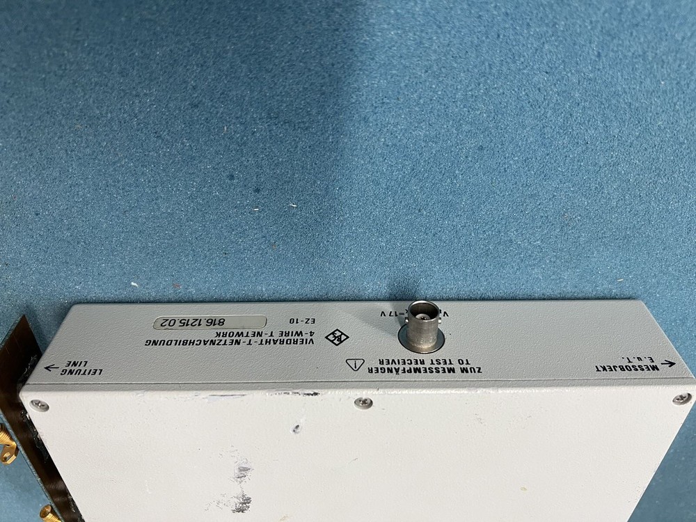 R&S EZ-10 4 wire T -Network