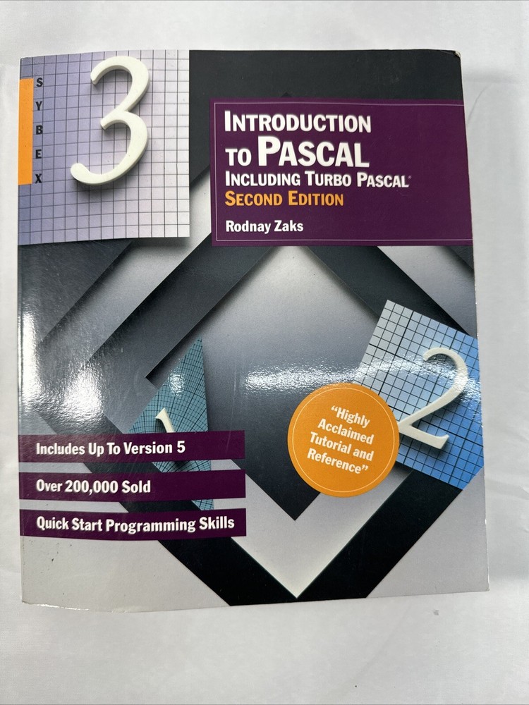 Super Pascal 64 Commodore 64 C64 Abacus Compiler Manual Book Very Rare Untested