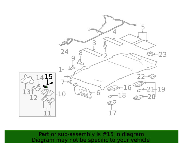 Genuine GM Microphone 13502229
