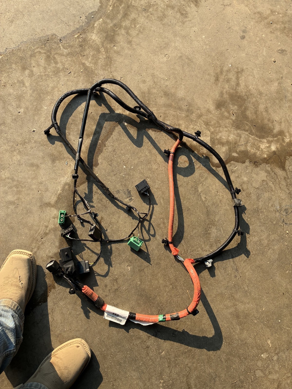 2023-2025 Ford F250 F350 F450 Truck Bed Tail Light Wiring Harness Halogen