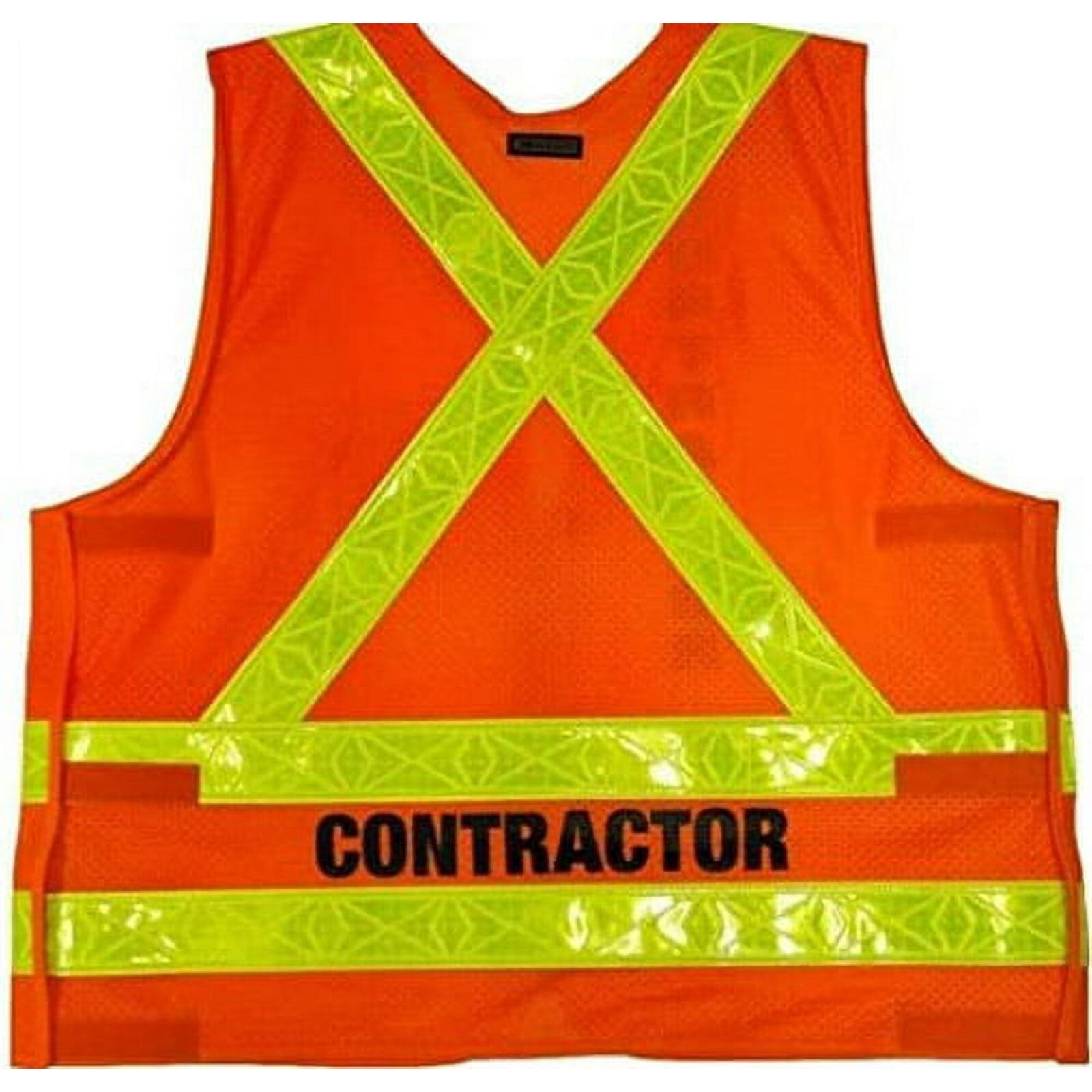 NYCTA Style Contractor Safety Vest 5 Point Breakaway New