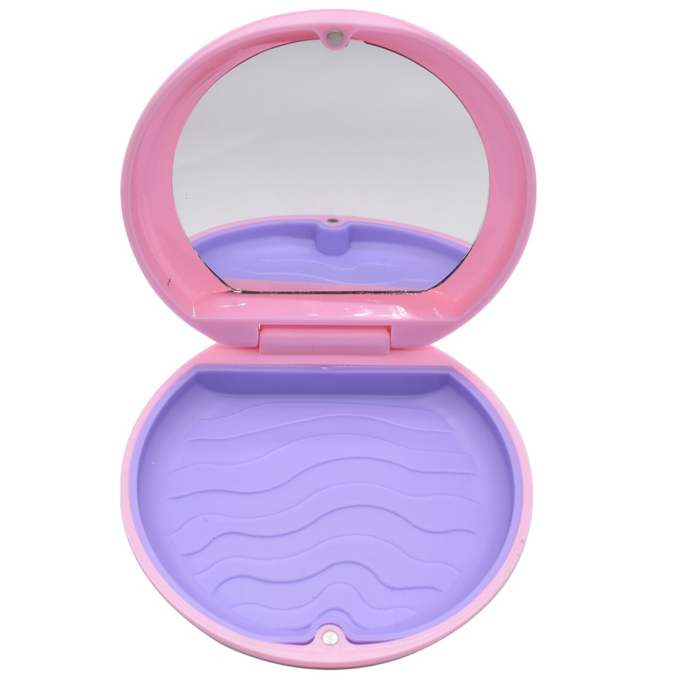 3/5Pcs Denture Retainer Storage Cases Portable Teeth Braces Box Container Mirror
