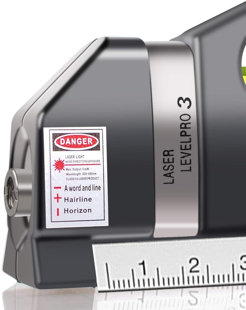 Automatic Laser Level & Tape Measure Ruler - Work Smart with Enhanced Precision