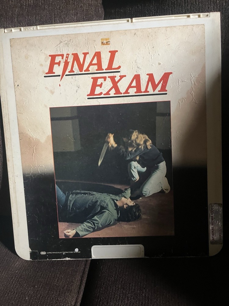 Final Exam CED Laser Disc. Preowned