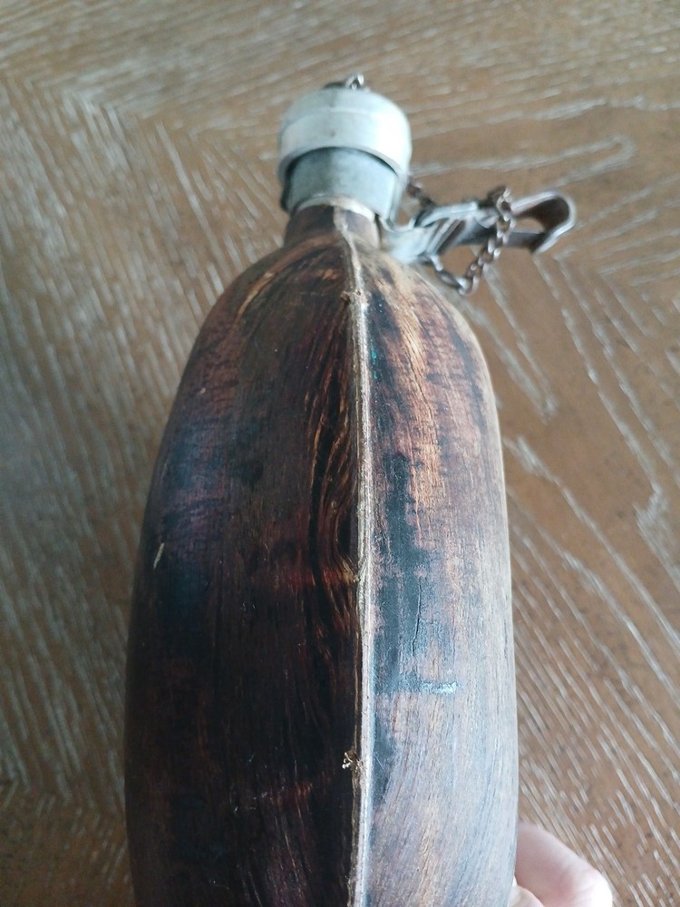 WWII German M31 Coconut Canteen Dated 1941