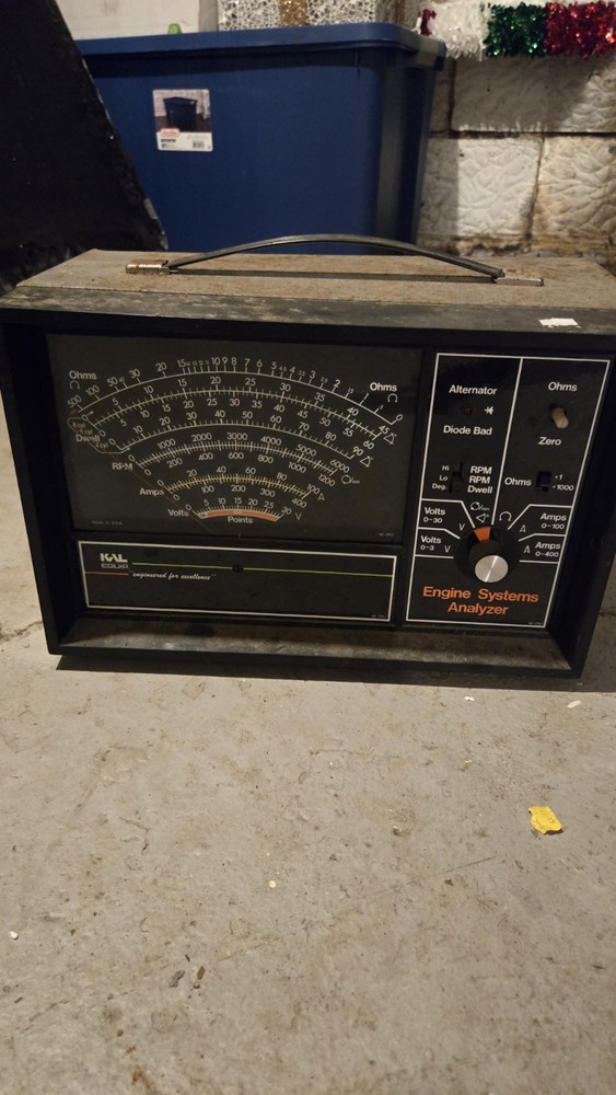 KAL Equip Professional Systems Engine Analyzer 60-4008 With Everything You See