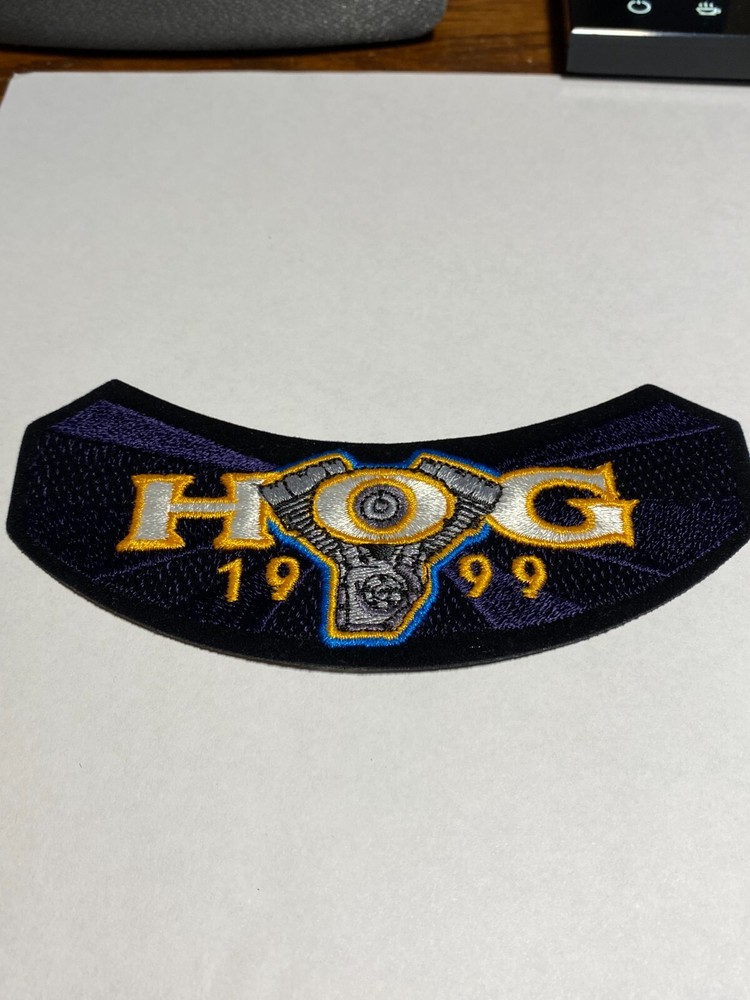 NEW HOG HARLEY DAVIDSON OWNERS GROUP 1999 PATCH