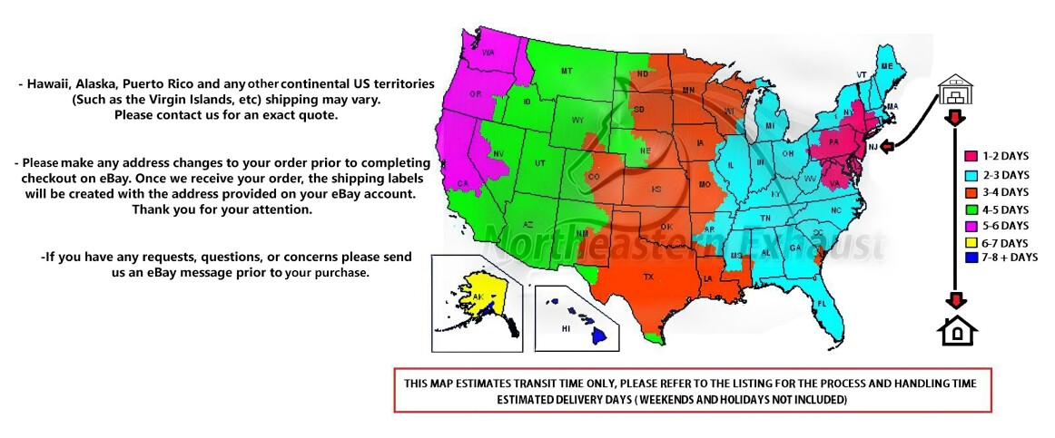 Stainless Steel Pair of Muffler Exhaust kit fits: 2011-2015 Ford Explorer 3.5L