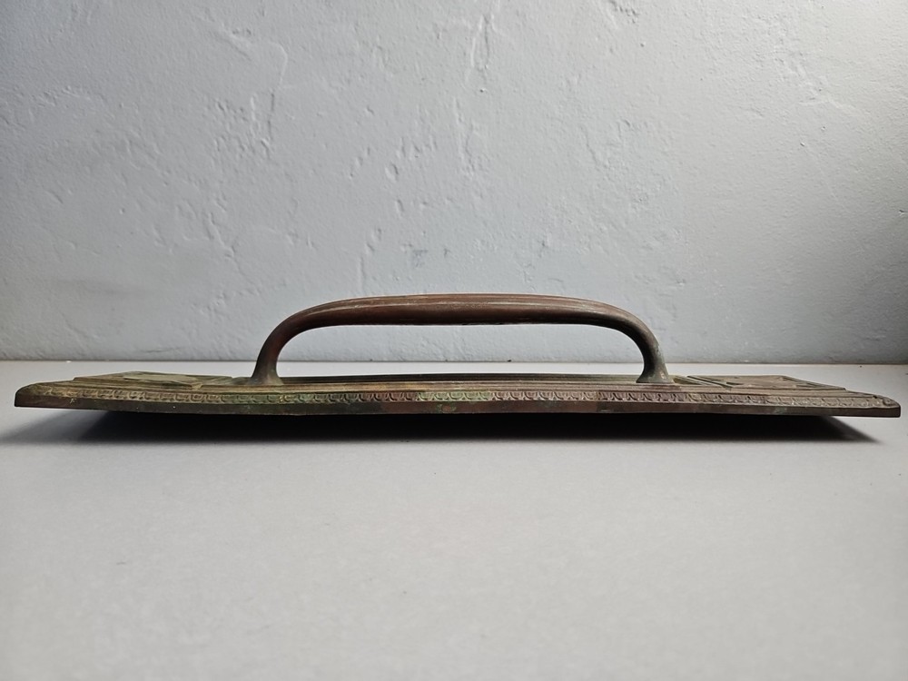Antique Copper Door Handle Large